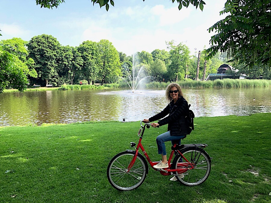 Biking in AMsterdam