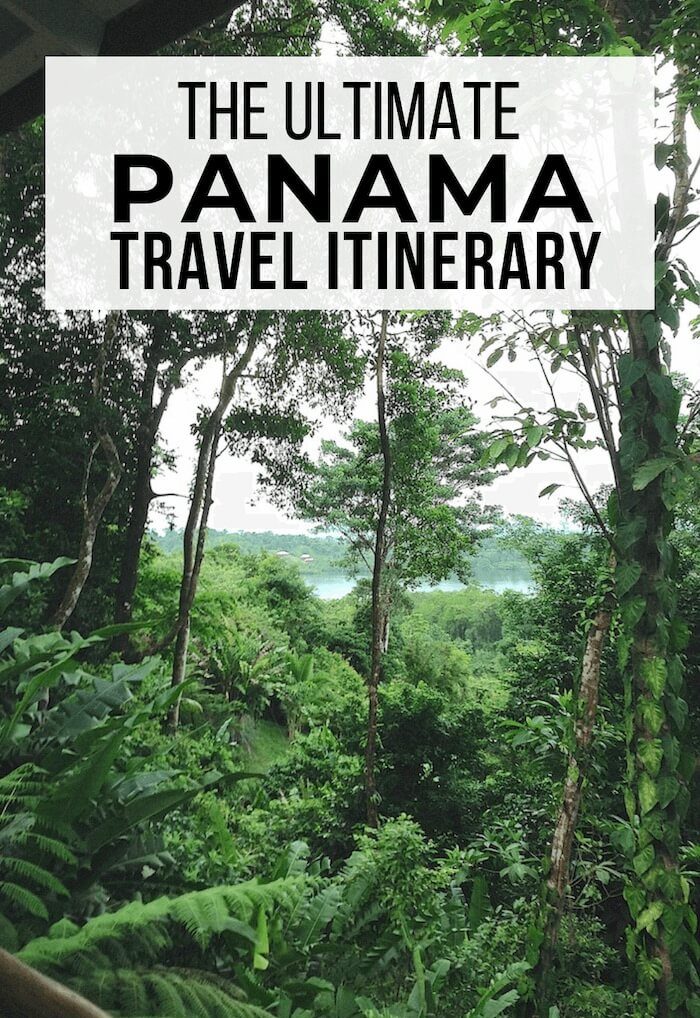 Panama Itinerary 
