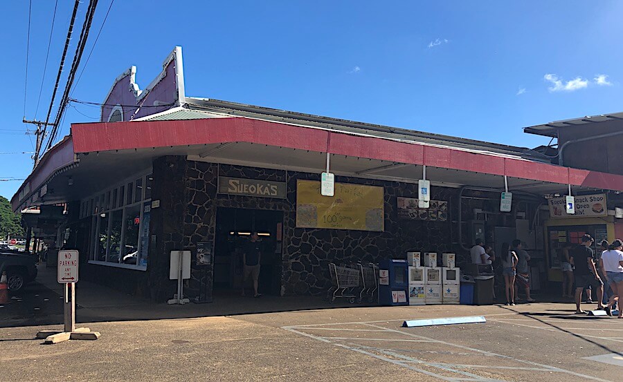 Sueoka's Market in Koloa Kauai
