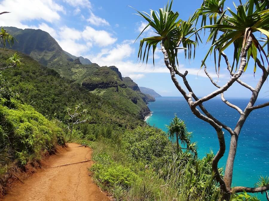 Kalalau Trail on the Napali Coast Kauai hike