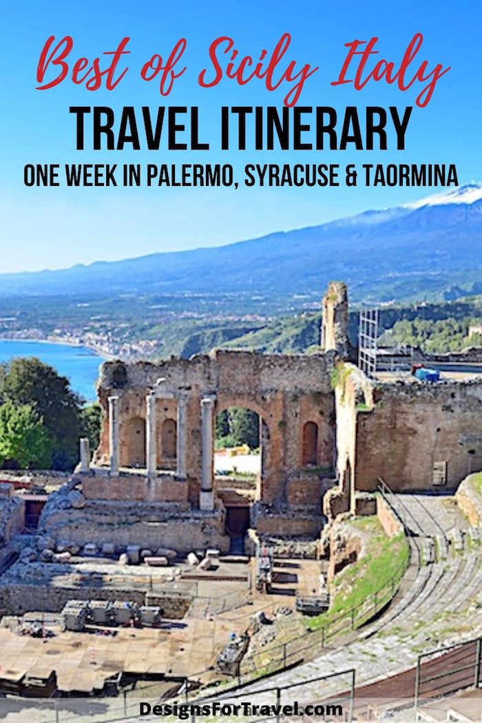 Sicily Itinerary