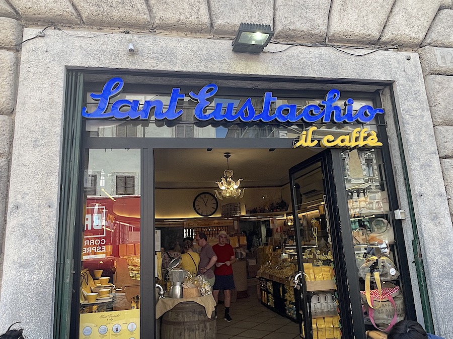 Cafe Esustachio Rome Itinerary
