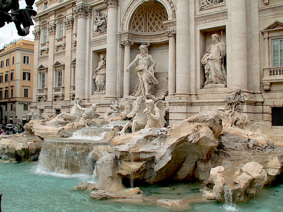 Rome Itinerary, Trevi Fountain